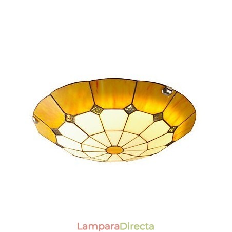 Lámpara de techo de estilo mediterráneo, lámpara romántica, diámetro 40 cm. Lámpara de techo de estilo mediterráneo, lámpara romántica, diámetro 40 cm.