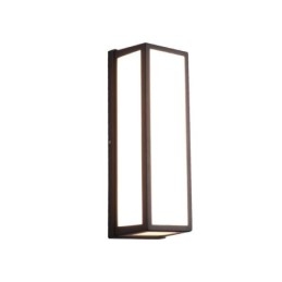 Lámpara de pared rectangular moderna e impermeable para porche de villa