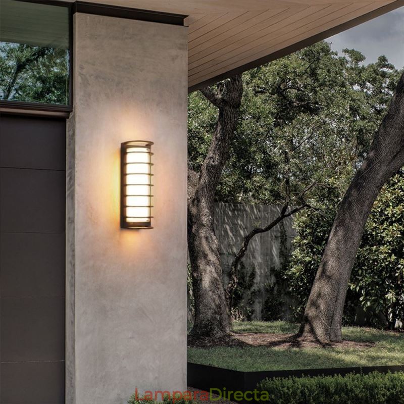 Lámpara de pared impermeable, luz de pared para pasillo, patio