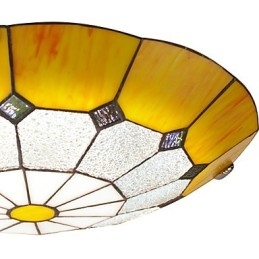 Lámpara de techo de estilo mediterráneo, lámpara romántica, diámetro 40 cm.