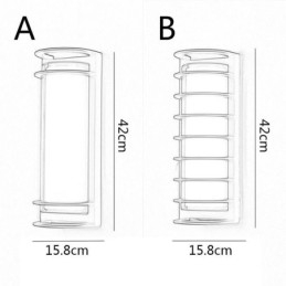 Lámpara de pared impermeable, luz de pared para pasillo, patio