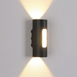 Lámpara de pared de aluminio impermeable para patio