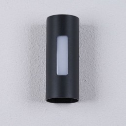 Lámpara de pared de aluminio impermeable para patio