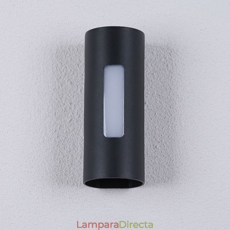 Lámpara de pared de aluminio impermeable para patio