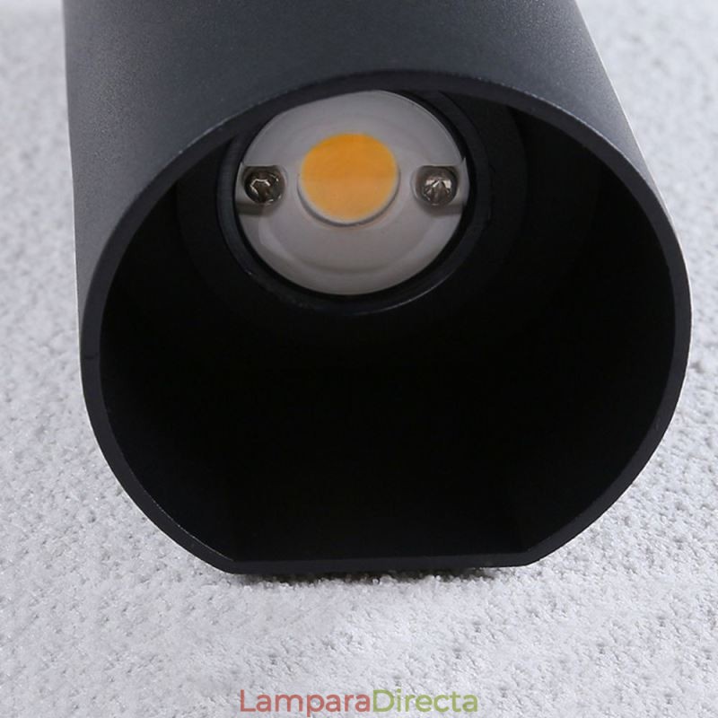 Lámpara de pared de aluminio impermeable para patio