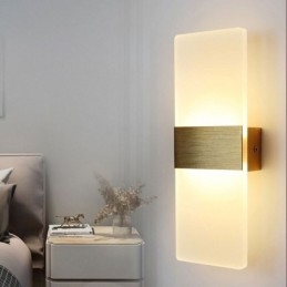 Lámparas de pared modernas minimalistas para mesitas de noche, pasillos, escaleras, cocinas, pisos.