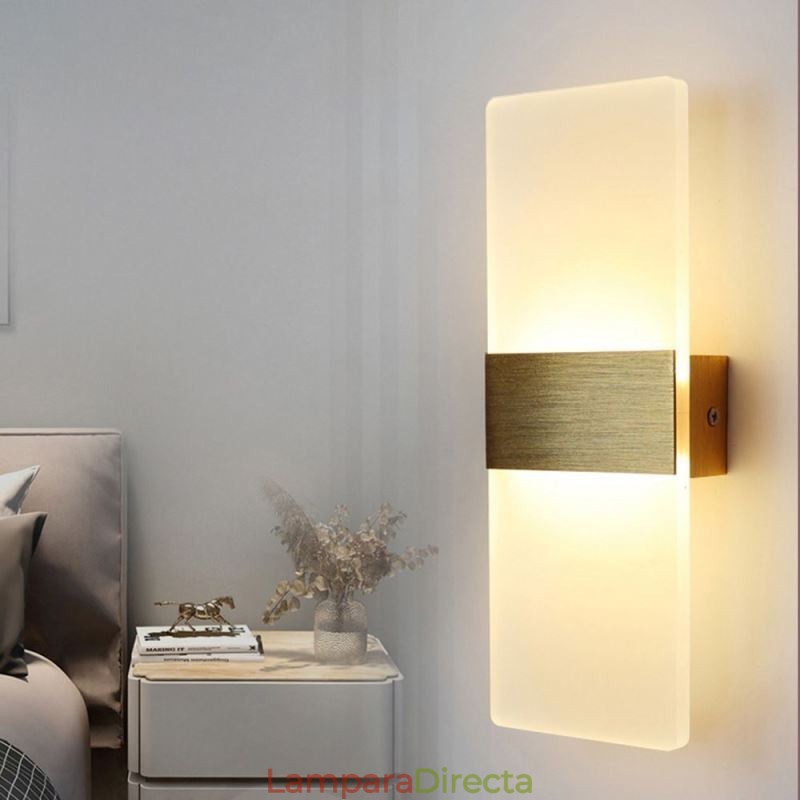 Lámparas de pared modernas minimalistas para mesitas de noche, pasillos, escaleras, cocinas, pisos.