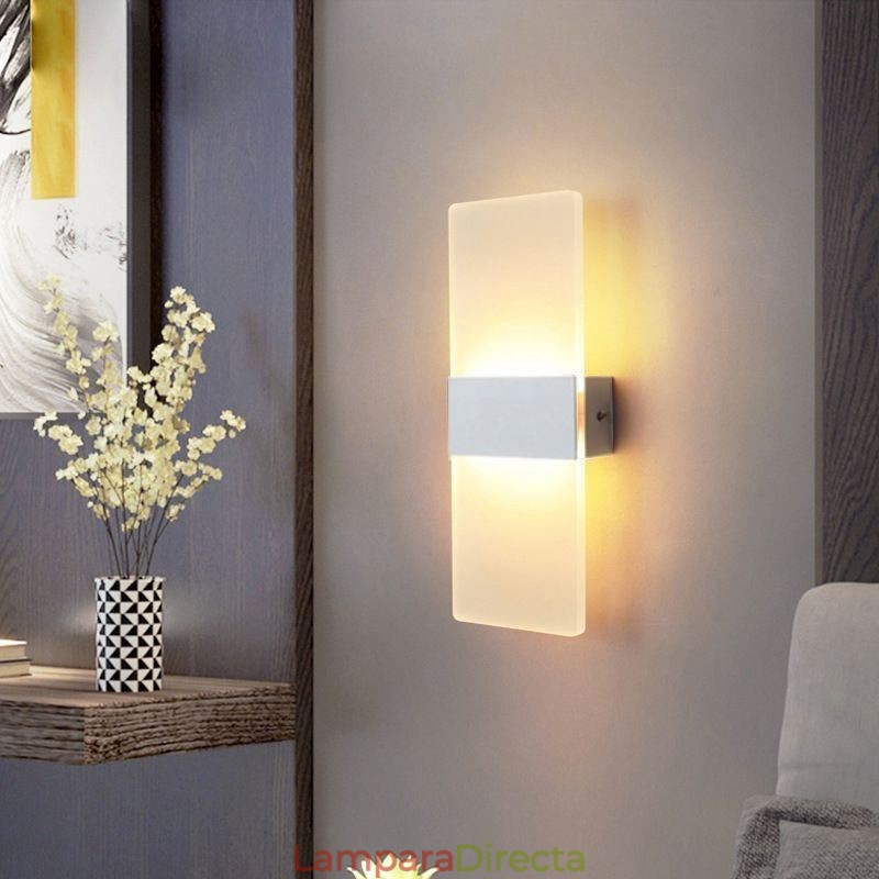 Lámparas de pared modernas minimalistas para mesitas de noche, pasillos, escaleras, cocinas, pisos.