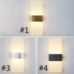 Lámparas de pared modernas minimalistas para mesitas de noche, pasillos, escaleras, cocinas, pisos.