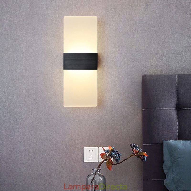 Lámparas de pared modernas minimalistas para mesitas de noche, pasillos, escaleras, cocinas, pisos.