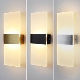 Lámparas de pared modernas minimalistas para mesitas de noche, pasillos, escaleras, cocinas, pisos.