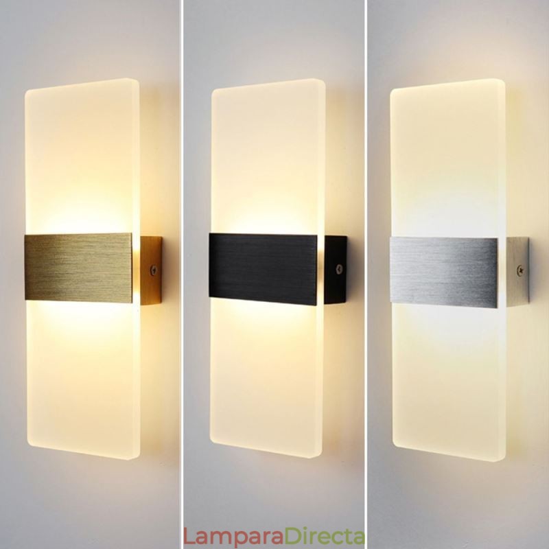 Lámparas de pared modernas minimalistas para mesitas de noche, pasillos, escaleras, cocinas, pisos.