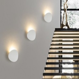 Lámpara de pared de aluminio para iluminación de exteriores, jardín y balcón.