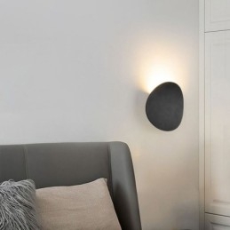 Lámpara de pared de aluminio para iluminación de exteriores, jardín y balcón.