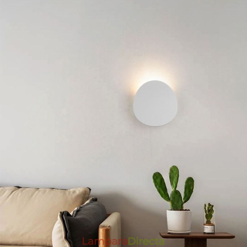 Lámpara de pared de aluminio para iluminación de exteriores, jardín y balcón.