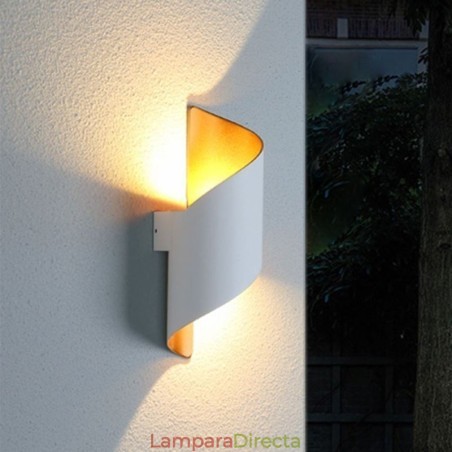 Apliques de pared de aluminio Lámpara de pared impermeable Patio Porche Apliques de pared de aluminio Lámpara de pared impermeable Patio Porche