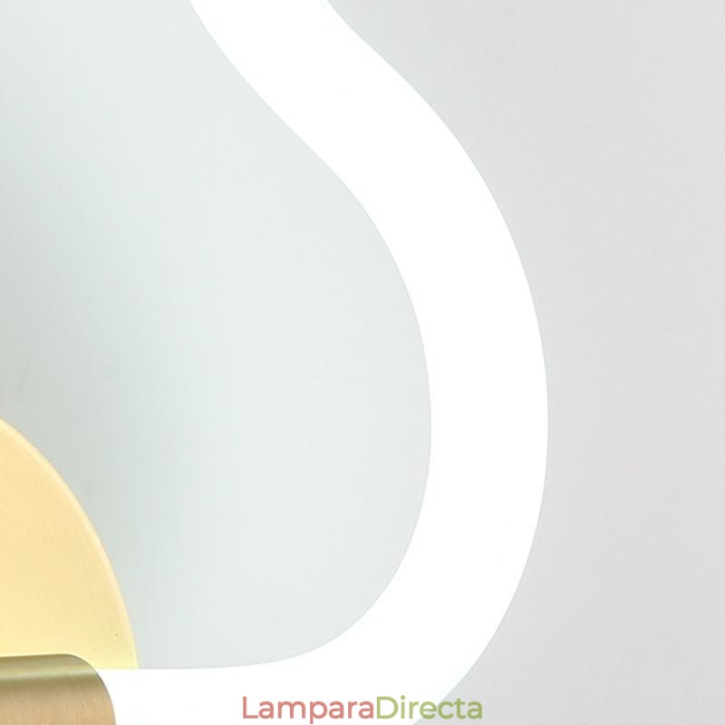 Lámpara de pared con forma de nube, luces decorativas artísticas