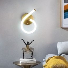 Lámpara de luz numérica con número arábigo 6