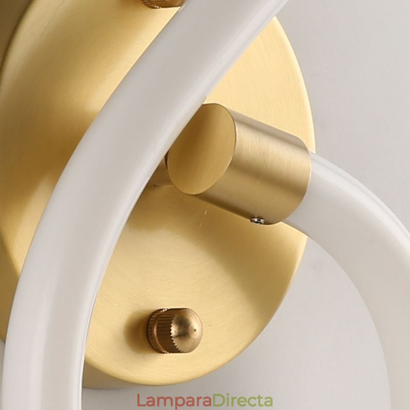 Lámpara de luz numérica con número arábigo 6