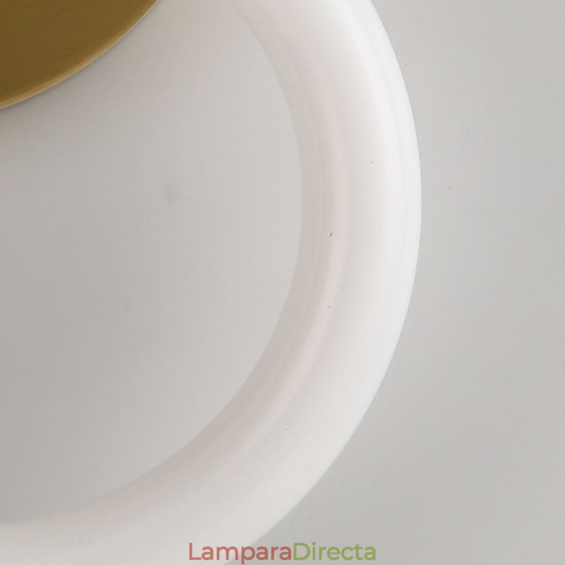 Lámpara de luz numérica con número arábigo 6