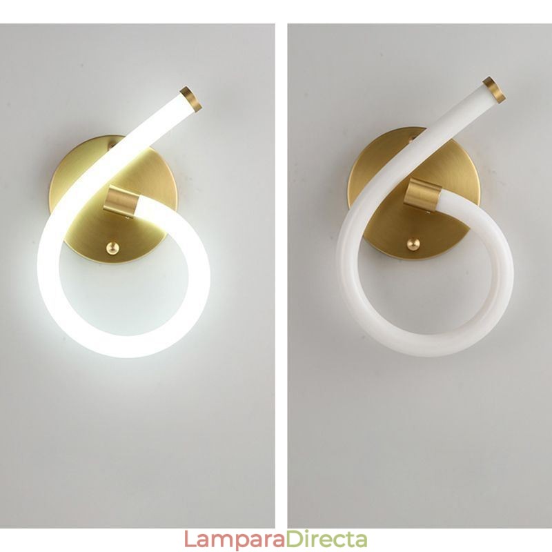 Lámpara de luz numérica con número arábigo 6