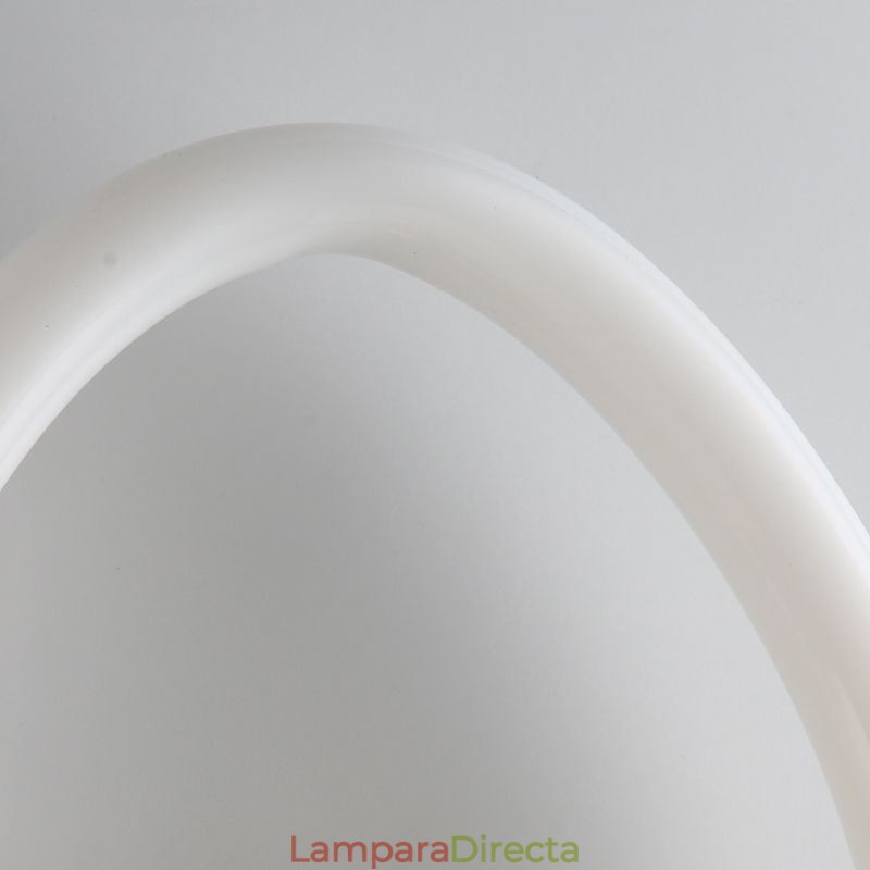 Aplique de pared moderno para interiores con forma de corazón
