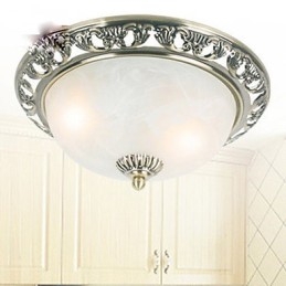 Lámpara de cúpula de resina de tipo europeo con luz de cúpula absorbente.