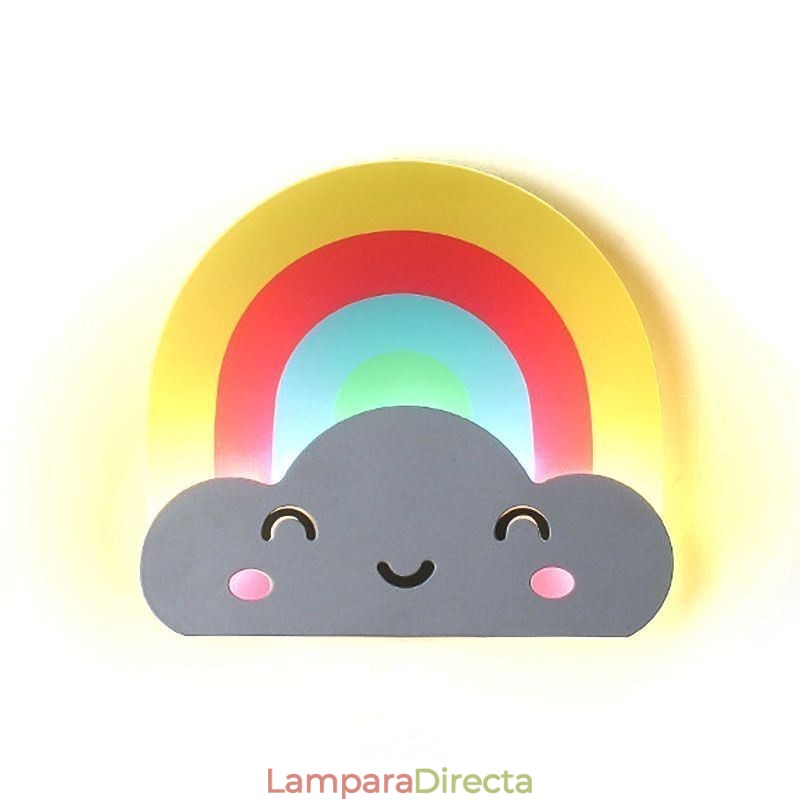Lámpara de pared acrílica encantadora lámpara de aplique