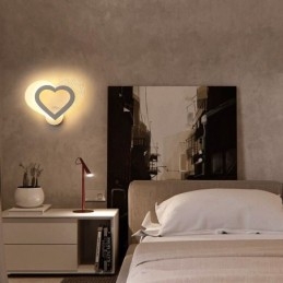 Lámpara de pared acrílica encantadora lámpara de aplique