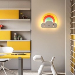 Lámpara de pared acrílica encantadora lámpara de aplique