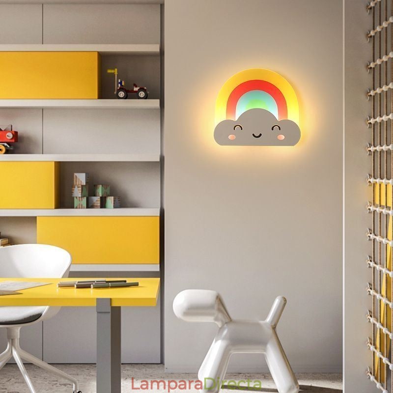 Lámpara de pared acrílica encantadora lámpara de aplique