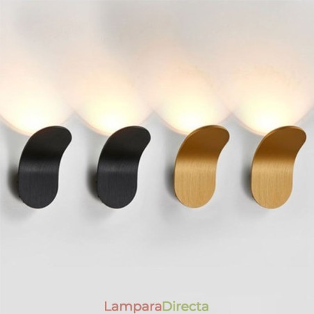 Lámpara de pared minimalista de aluminio Lámpara de pared minimalista de aluminio