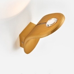 Lámpara de pared minimalista de aluminio