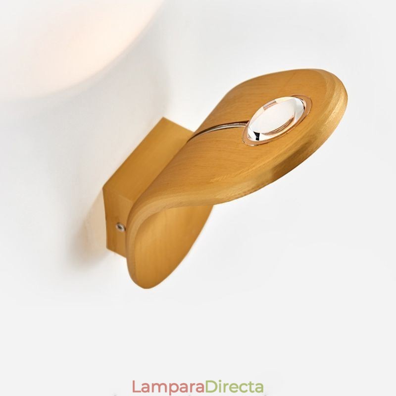 Lámpara de pared minimalista de aluminio