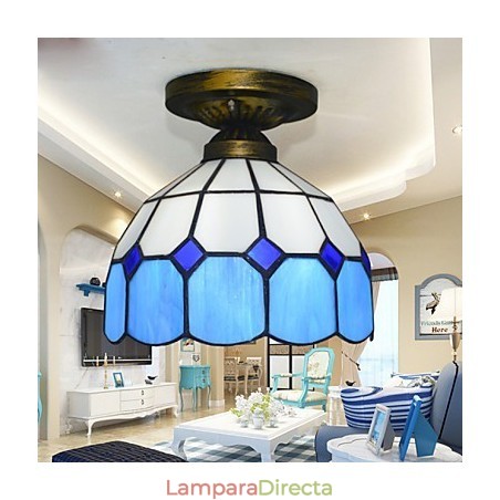 Lámpara de techo absorbente con diseño mediterráneo, creativa y con diseño de cúpula absorbente. Lámpara de techo absorbente con diseño mediterráneo, creativa y con diseño de cúpula absorbente.