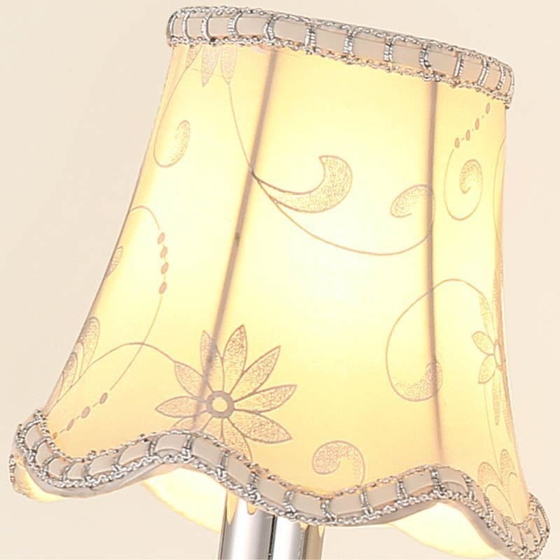 Aplique de pared elegante de cristal de estilo europeo clásico