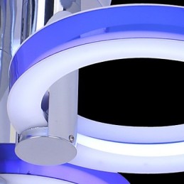 Lámpara empotrada galvanizada de estilo mini contemporáneo moderno