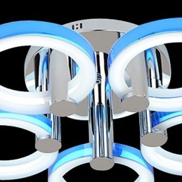 Lámpara empotrada galvanizada de estilo mini contemporáneo moderno