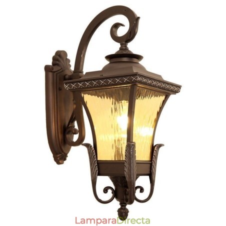 Lámpara de pared de vidrio impermeable de un solo cabezal para exteriores china, para patio y pasillo Lámpara de pared de vidrio impermeable de un solo cabezal para exteriores china, para patio y pasillo