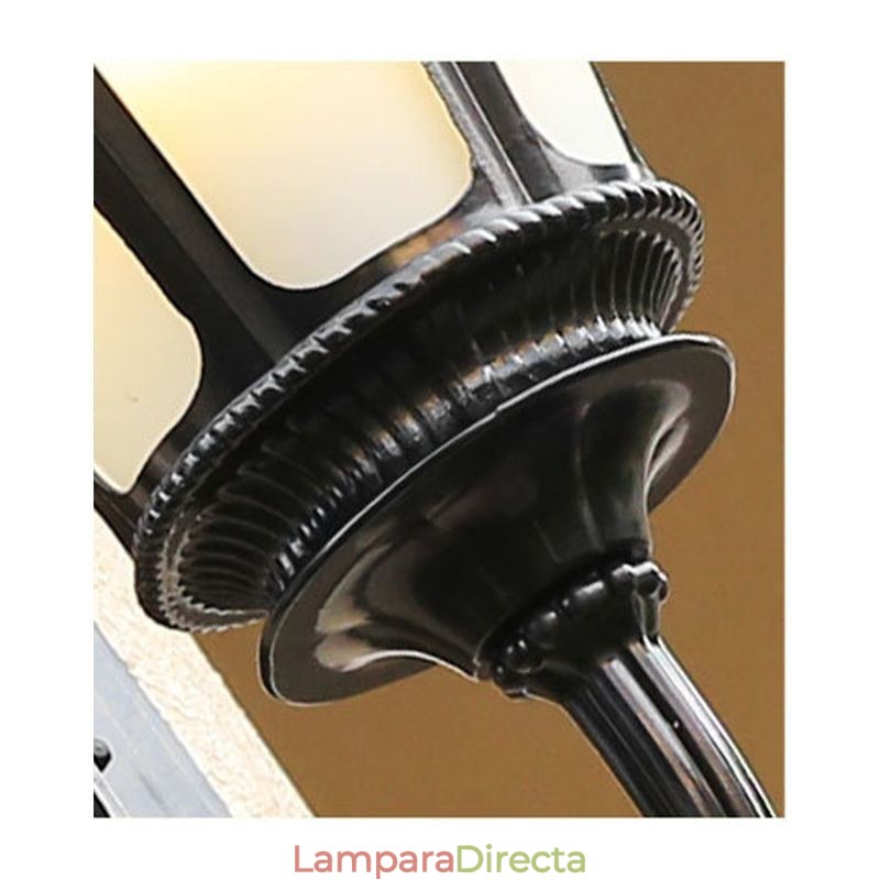 Lámpara de pared moderna y sencilla para exteriores, resistente al agua, con diseño de flor de ciruelo, para patio, pasillo y jardín.