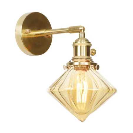 Lámpara de pared moderna con pantalla de cristal Lámpara de pared moderna con pantalla de cristal