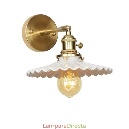 Lámpara de pared moderna con pantalla de cerámica Lámpara de pared moderna con pantalla de cerámica