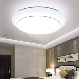 Lámpara de techo con botón redondo y chip 5730, contemporánea y contraída, para absorber la luz.