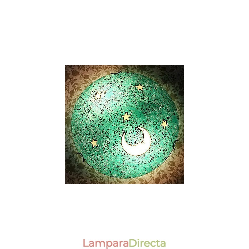 Lámpara empotrada clásica tradicional de metal