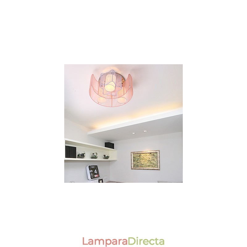 Dibujo de línea romántica Estrellas La luna absorbe la luz de la cúpula Lámpara