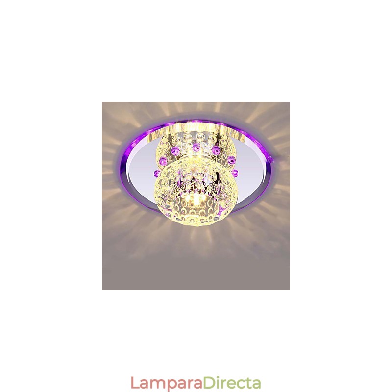 Lámpara de cristal SMD CreativeTube Spotlight Absorb Dome Light