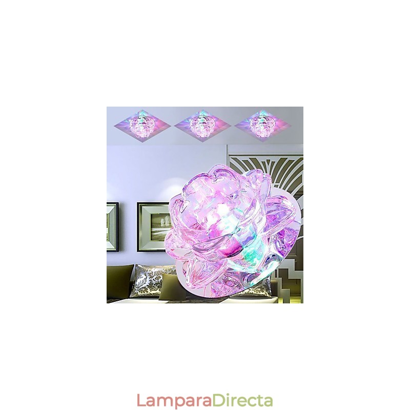 Lámpara de cristal SMD CreativeTube Spotlight Absorb Dome Light
