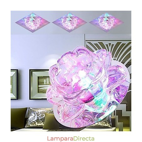 Lámpara de cristal SMD CreativeTube Spotlight Absorb Dome Light Lámpara de cristal SMD CreativeTube Spotlight Absorb Dome Light