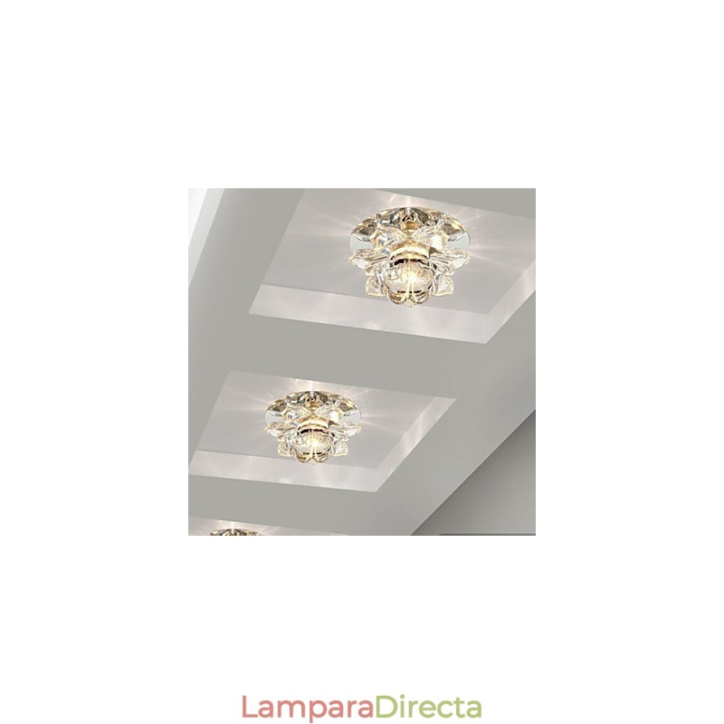 Lámpara de cristal SMD CreativeTube Spotlight Absorb Dome Light