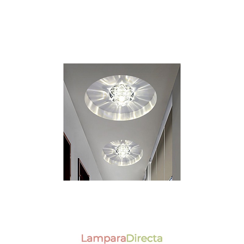 Lámpara de cristal SMD CreativeTube Spotlight Absorb Dome Light